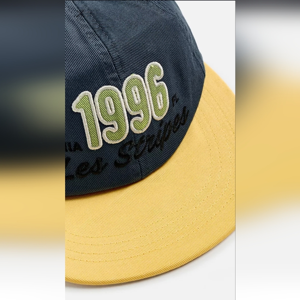 Flat Bill Embroidered Cap